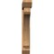 Ekena Millwork Legacy Slat Smooth Bracket w/ Offset Brace, Western Red Cedar, 7 1/2"W x 48"D x 48"H BKT0806X48X48LEC06SWR - alternate 4